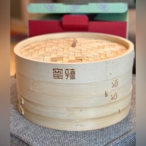 MiLa Bamboo Steamer Basket. New.